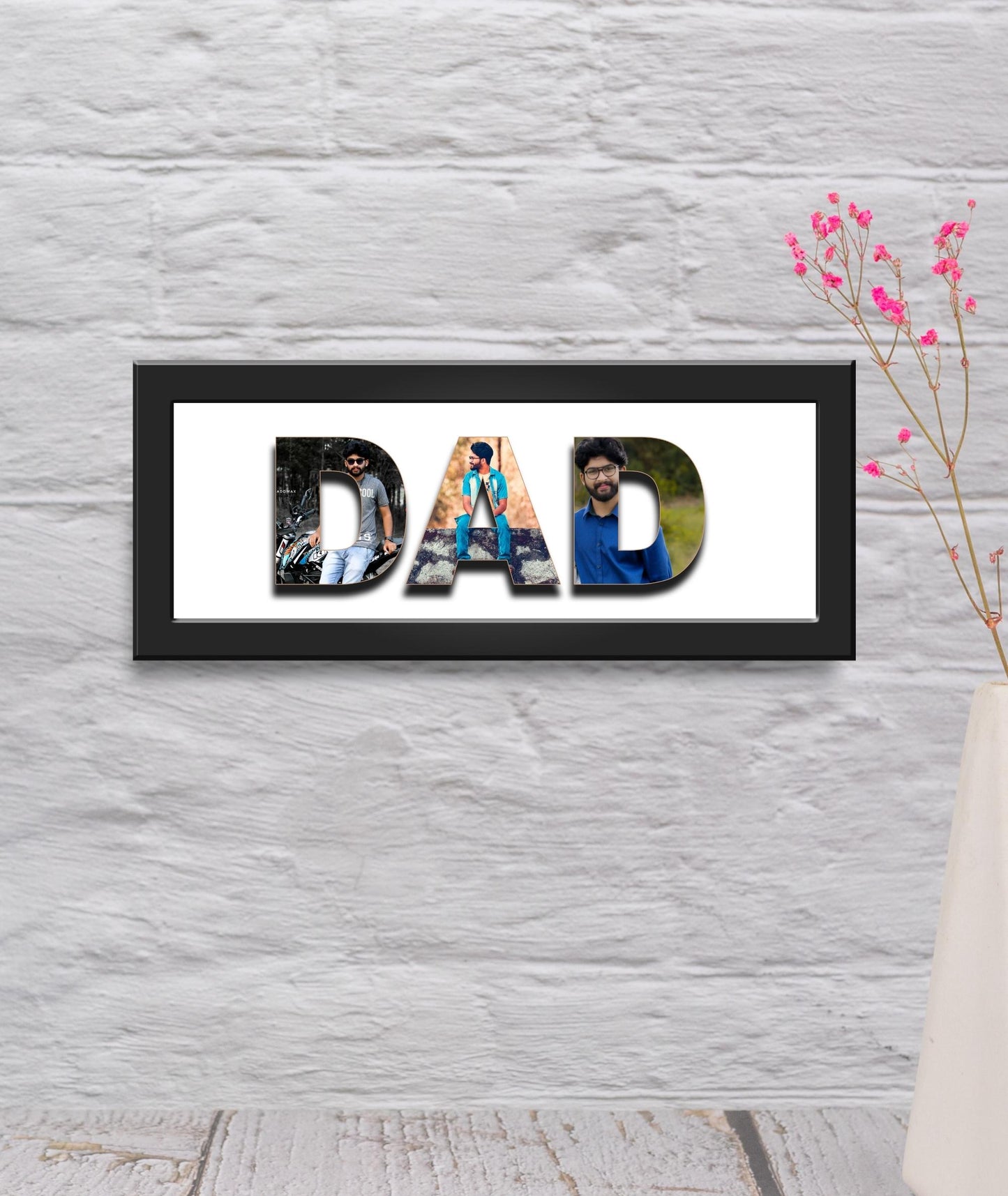 Personalized Name Frame - Gift for Dad