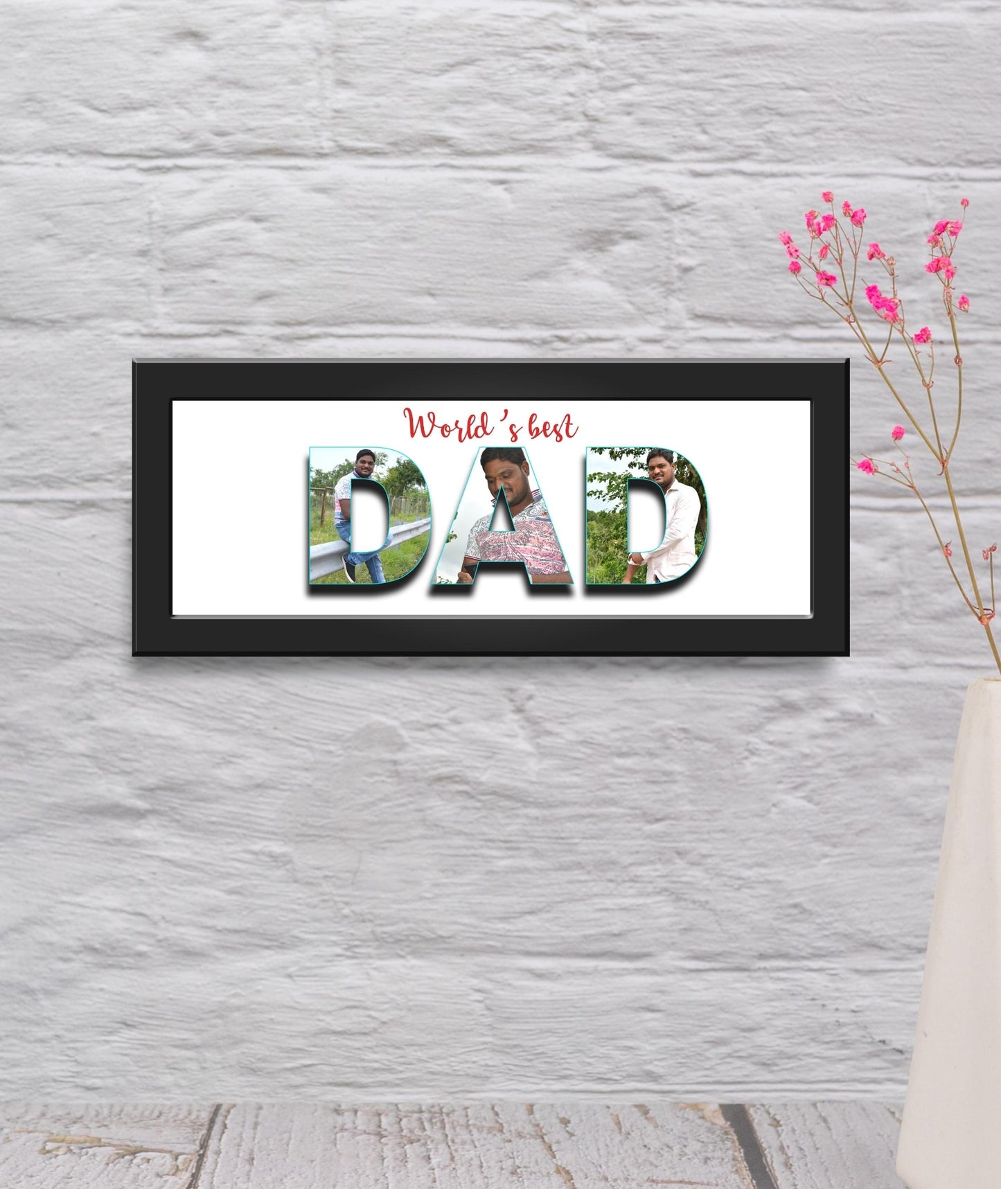 Personalized Name Frame - Gift for Dad