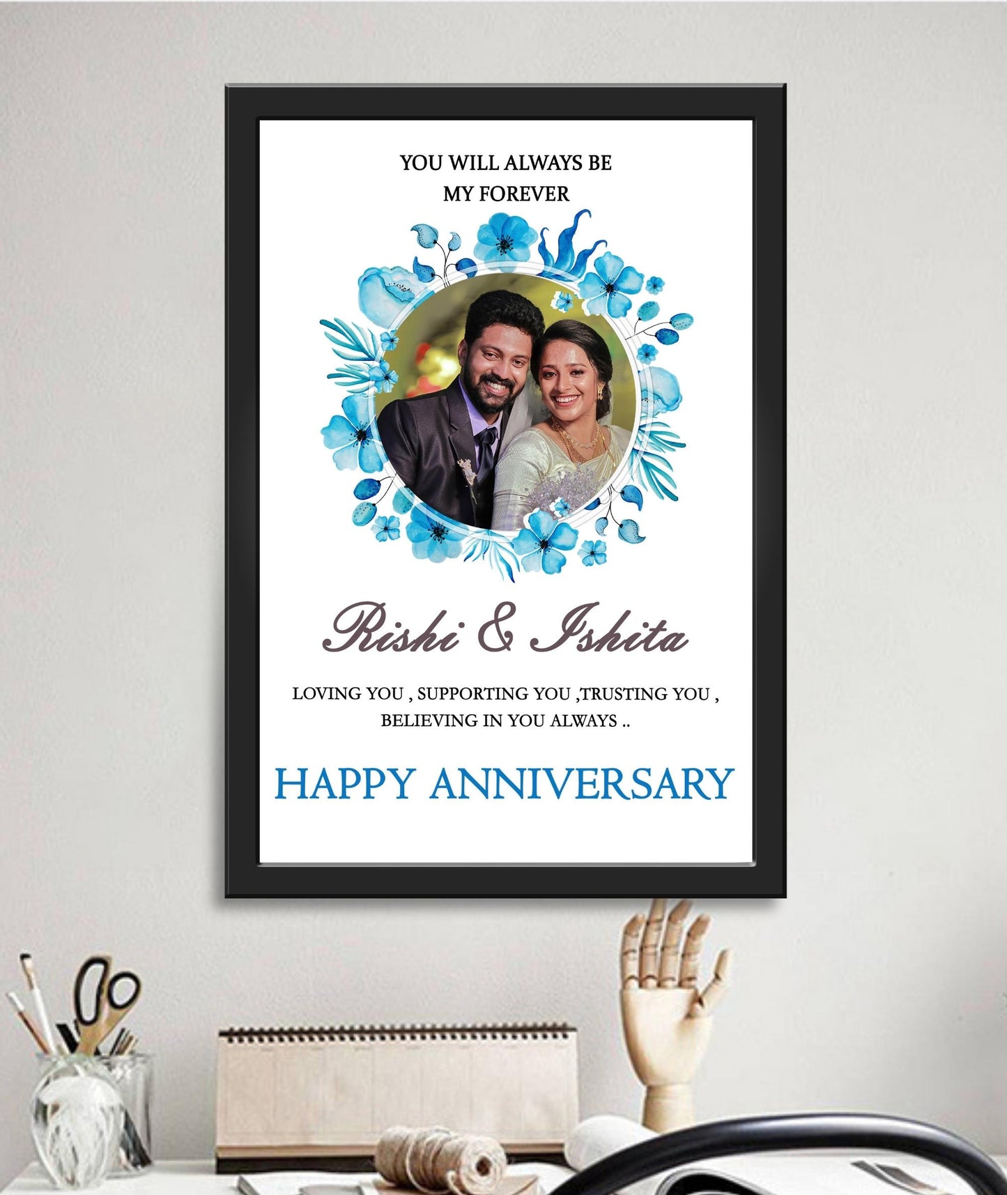 Personalized Wedding Couple’s Frame_ Design 4
