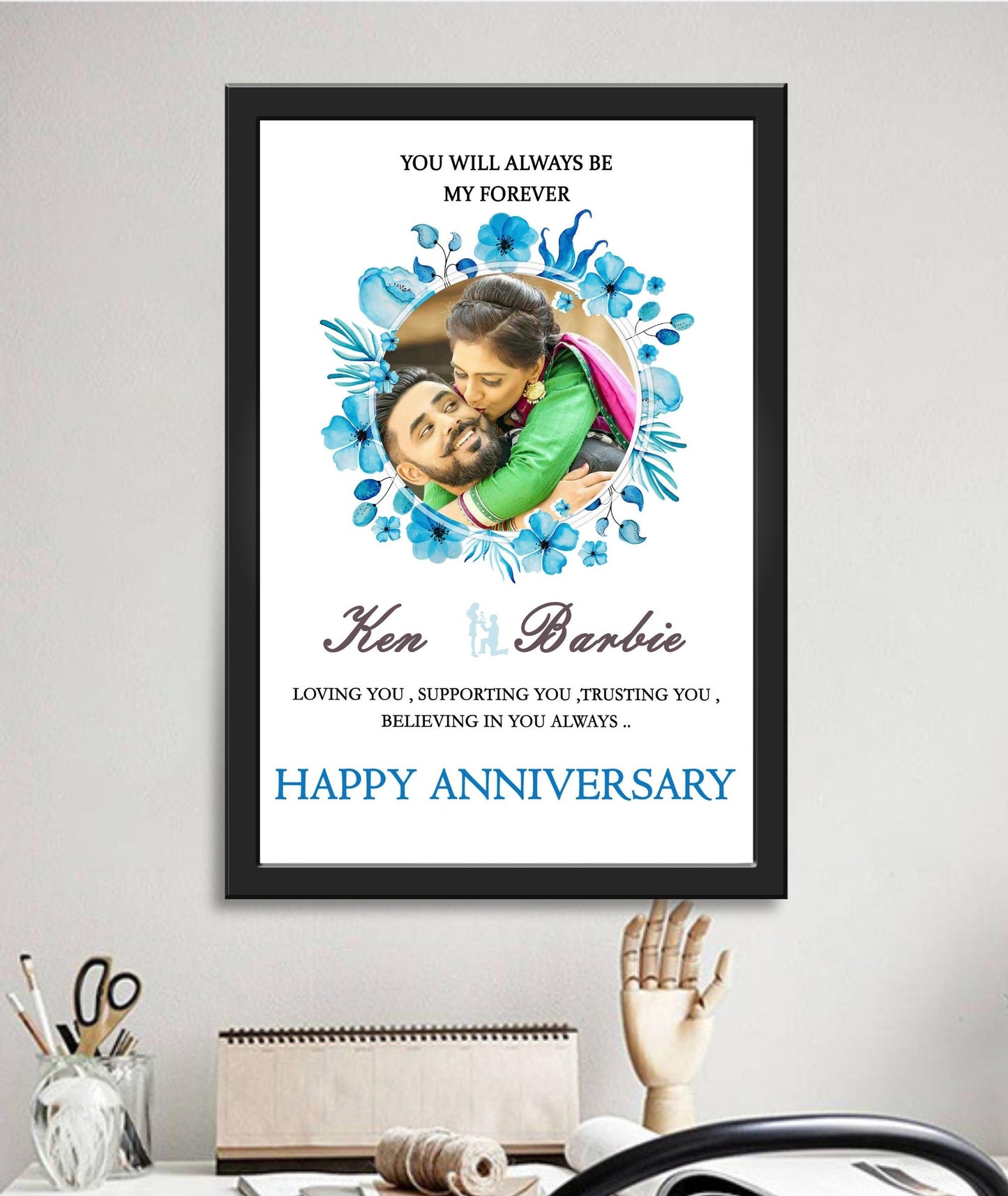 Personalized Wedding Couple’s Frame_ Design 4