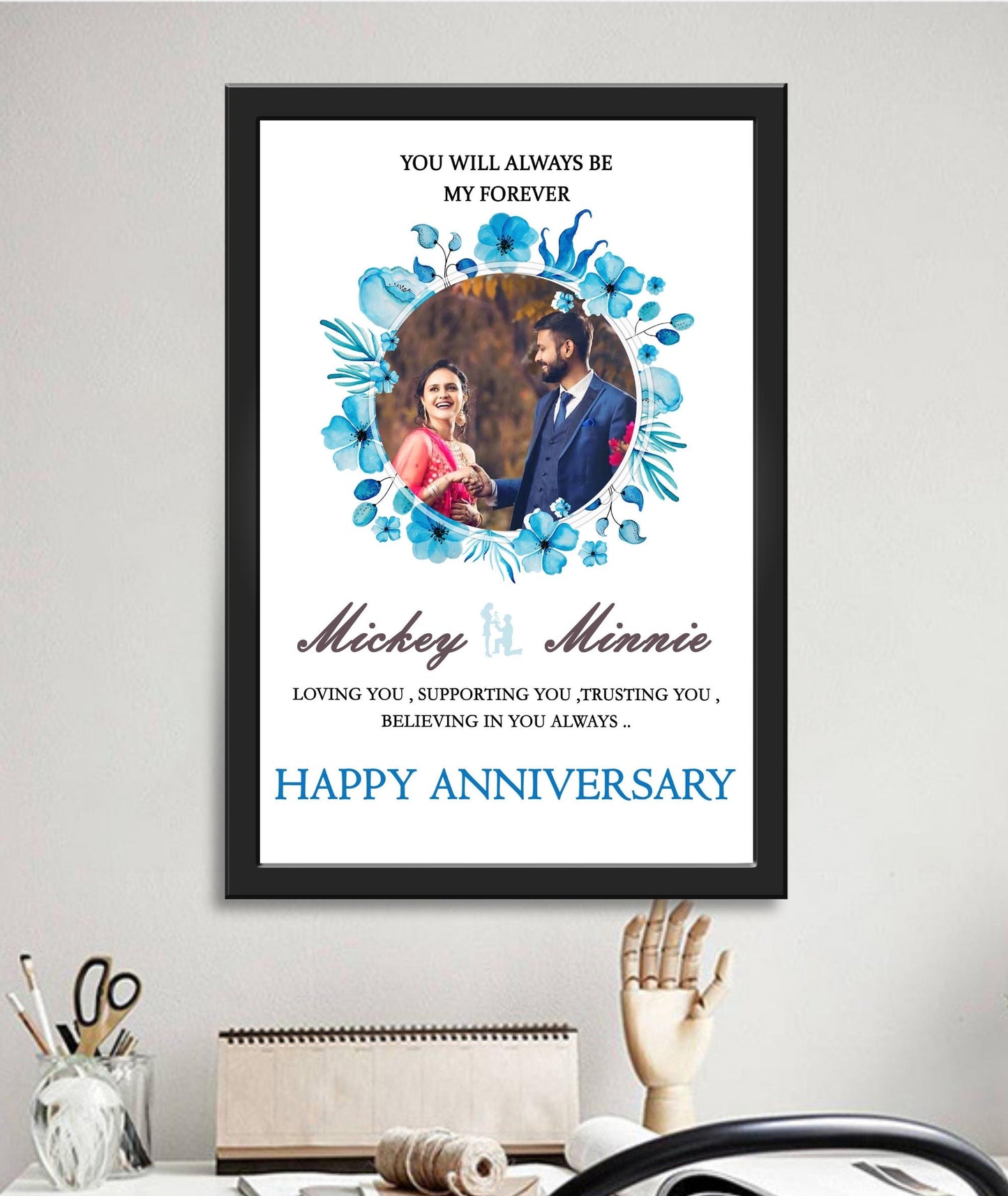 Personalized Wedding Couple’s Frame_ Design 4