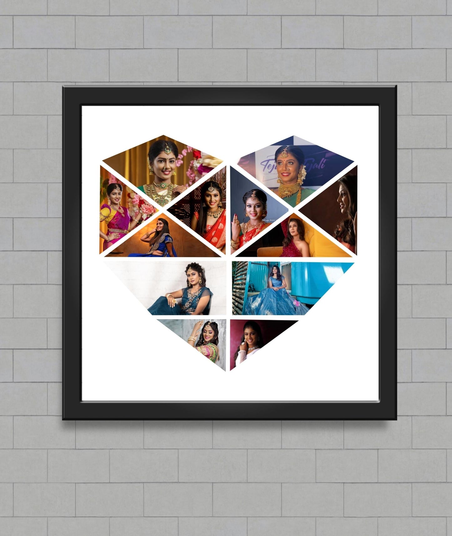 Heart Collage Photo Frame_Design 2