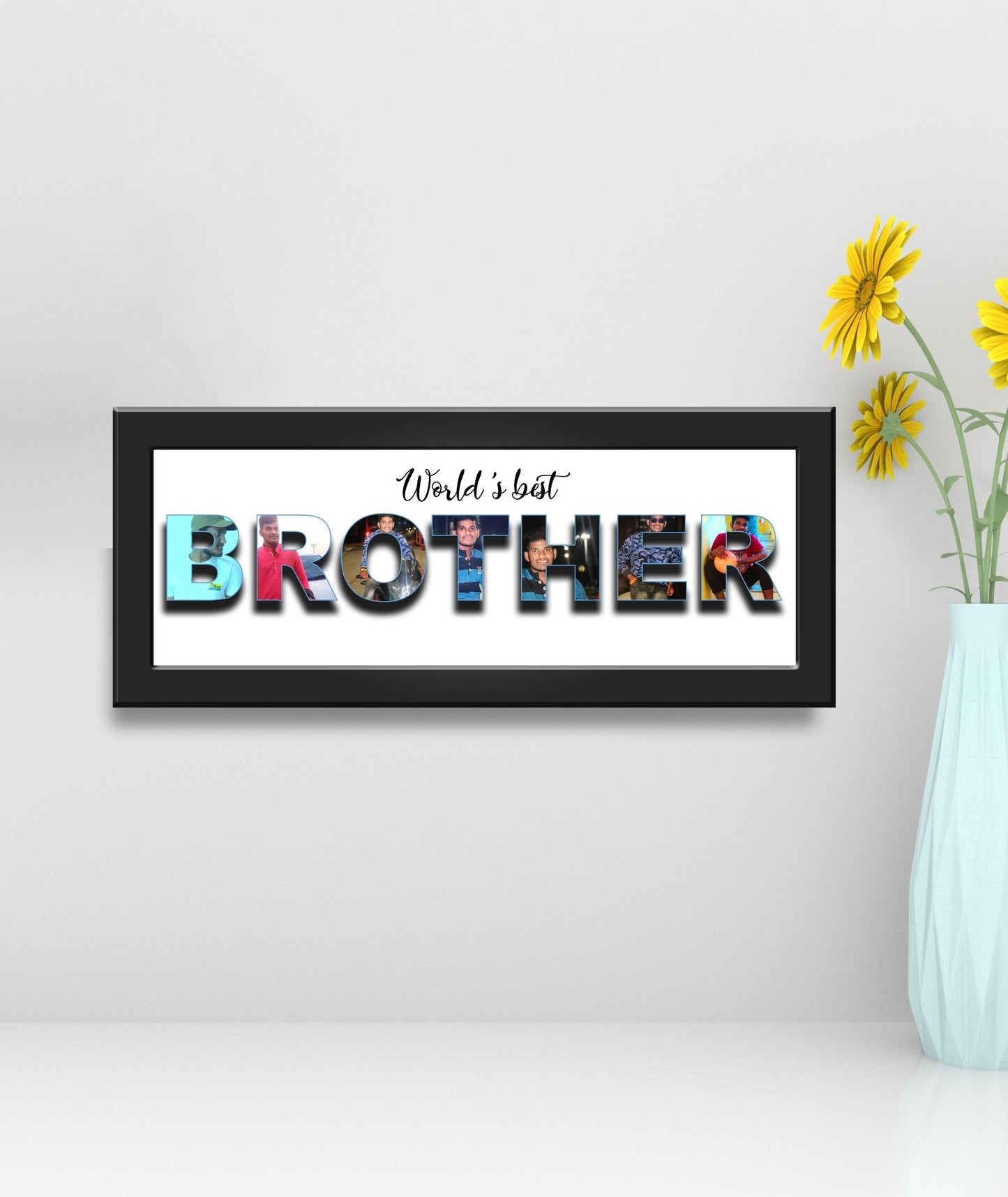 Personalized Name Frame - Gift for Brother