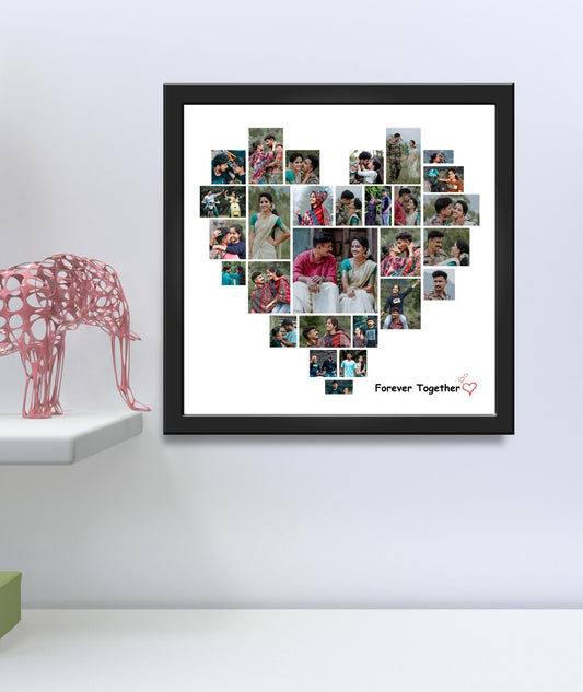 Heart Collage Photo Frame_Design 1