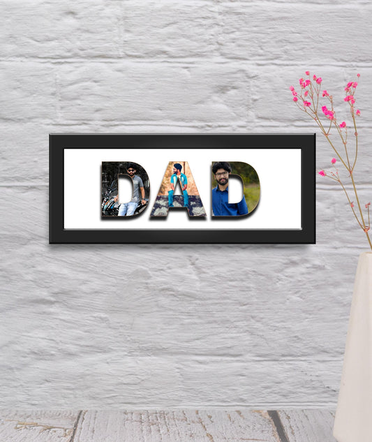 Personalized Name Frame - Gift for Dad