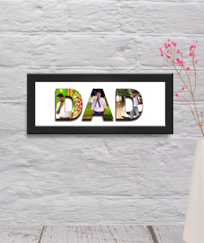 Personalized Name Frame - Gift for Dad