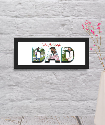 Personalized Name Frame - Gift for Dad