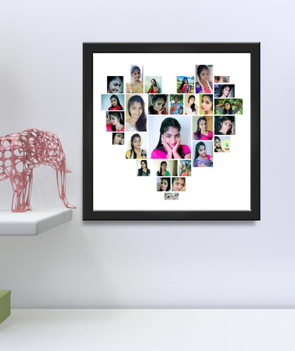 Heart Collage Photo Frame_Design 1