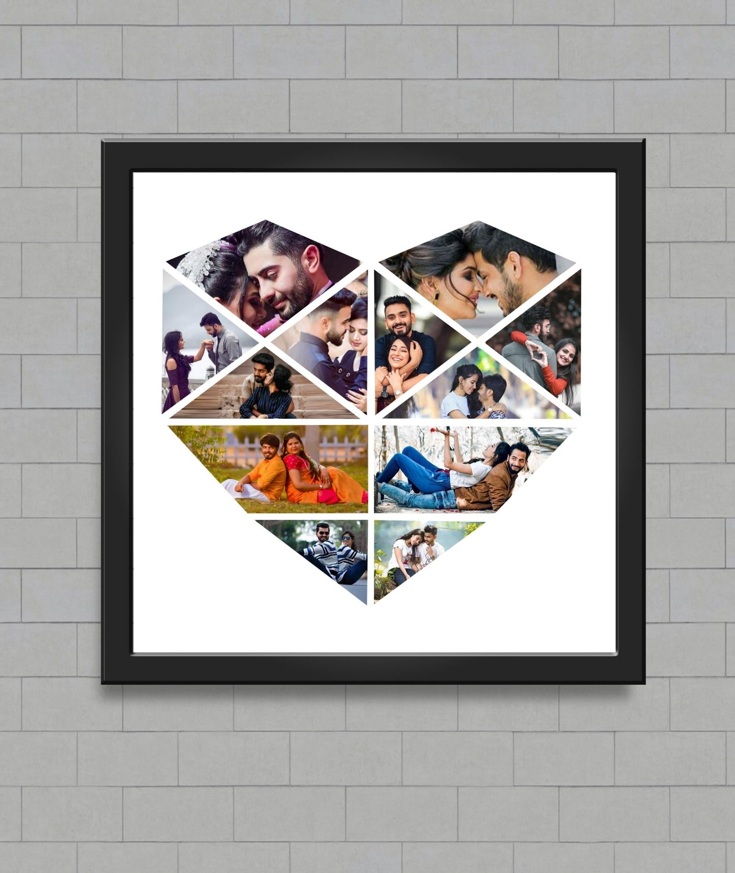Heart Collage Photo Frame_Design 2