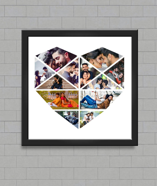 Heart Collage Photo Frame_Design 2