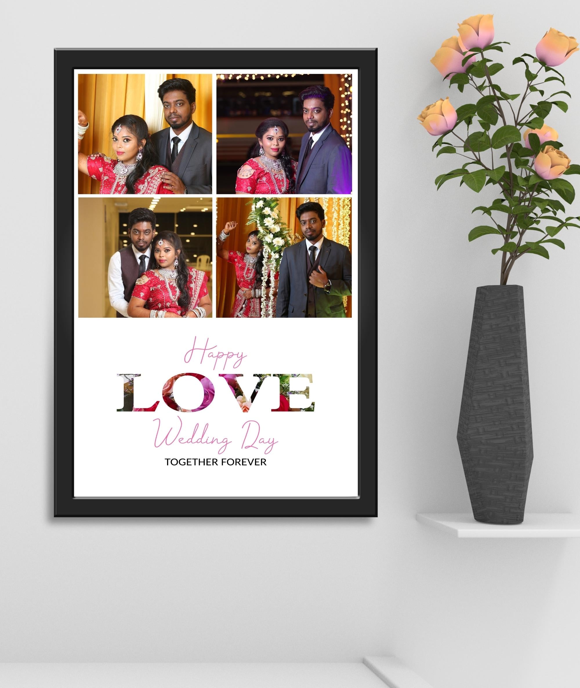 Wedding photo frame design discount